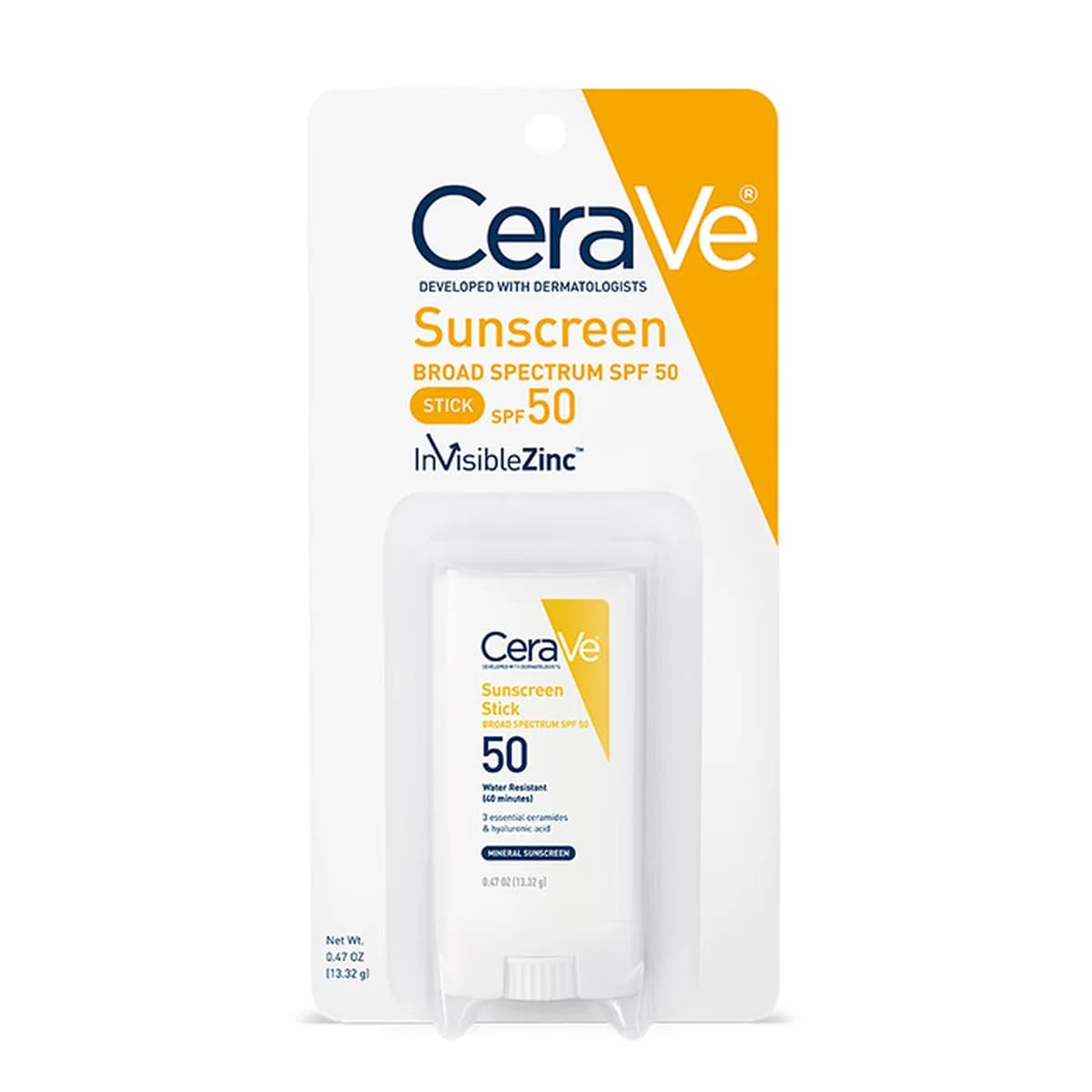 Cerave Mineral Sunscreen Stick For All Skin Types thumbnail 3
