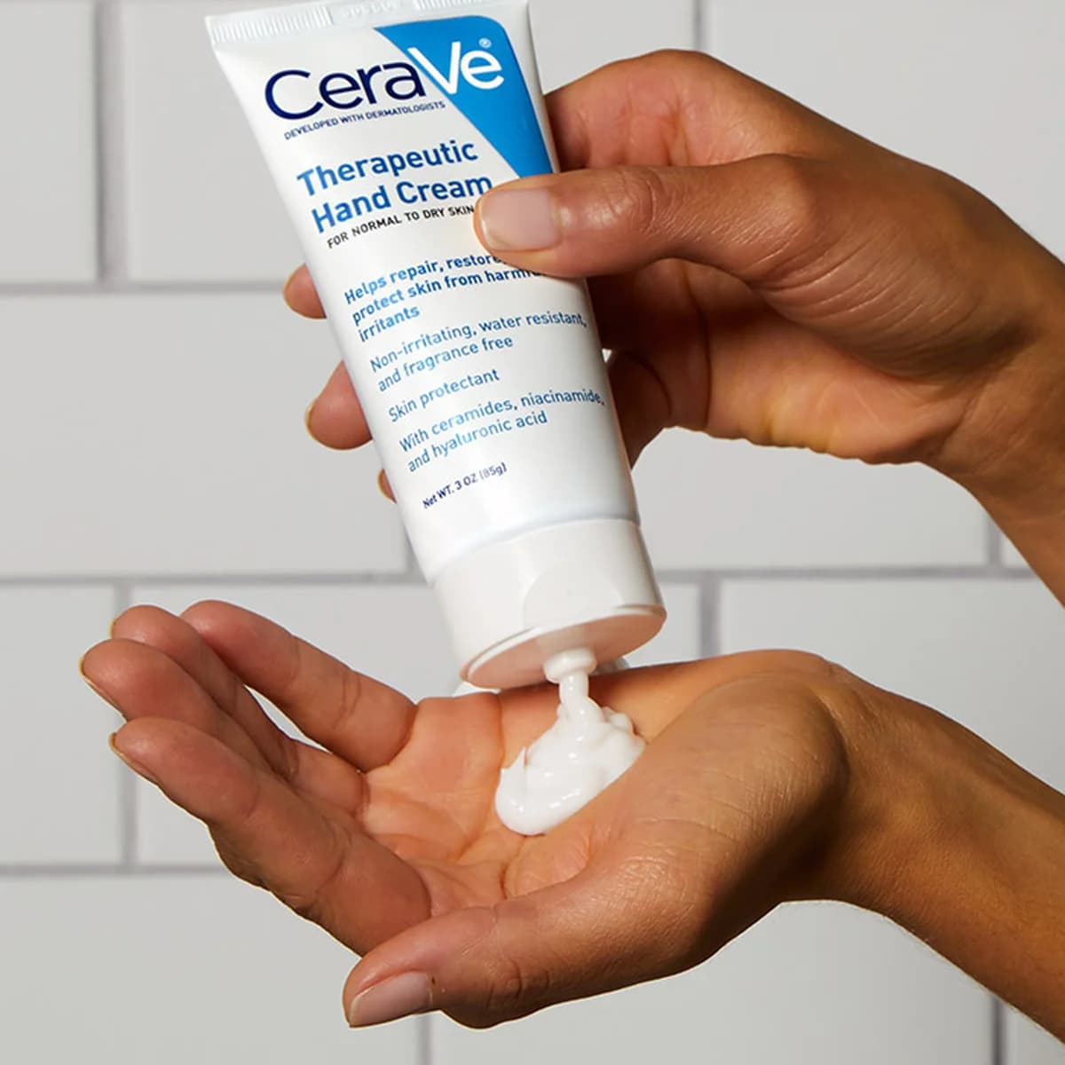 Cerave Therapeutic Hand Cream For Normal to Dry Skin thumbnail 7