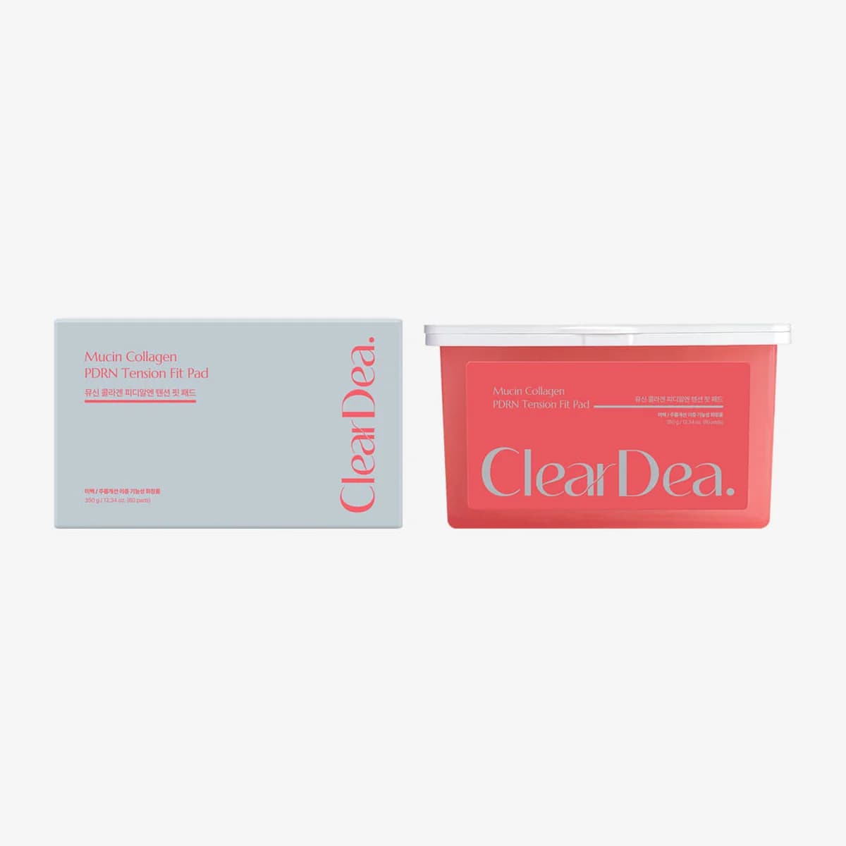 cleardea Mucin Collagen PDRN Tension Fit Pad - 350g(80pads)