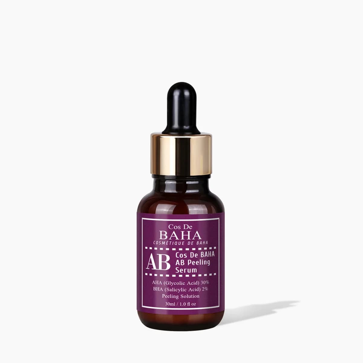Cos de Baha High-Potency AHA 30% + Salicylic Acid 2% Exfoliating Serum - Facial Serum for Smoother Appearance