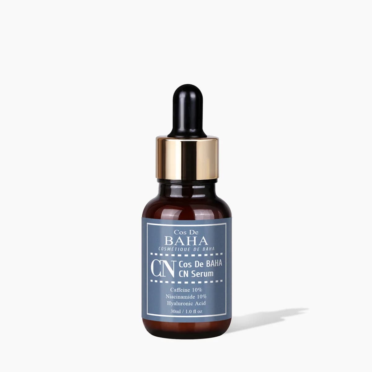 Cos de Baha 10% Caffeine 10% Niacinamide Hyaluronic Acid Face Serum - Energizing & Refining Hydrating Facial Serum for All Skin Types