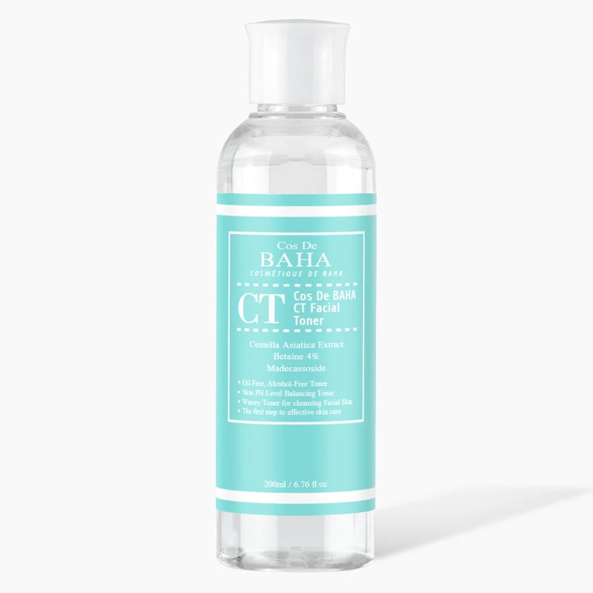 Cos de Baha Centella Asiatica (CICA) Madecassoside Betaine 4% Facial Toner - Soothing, Skin regeneration, Moisturization