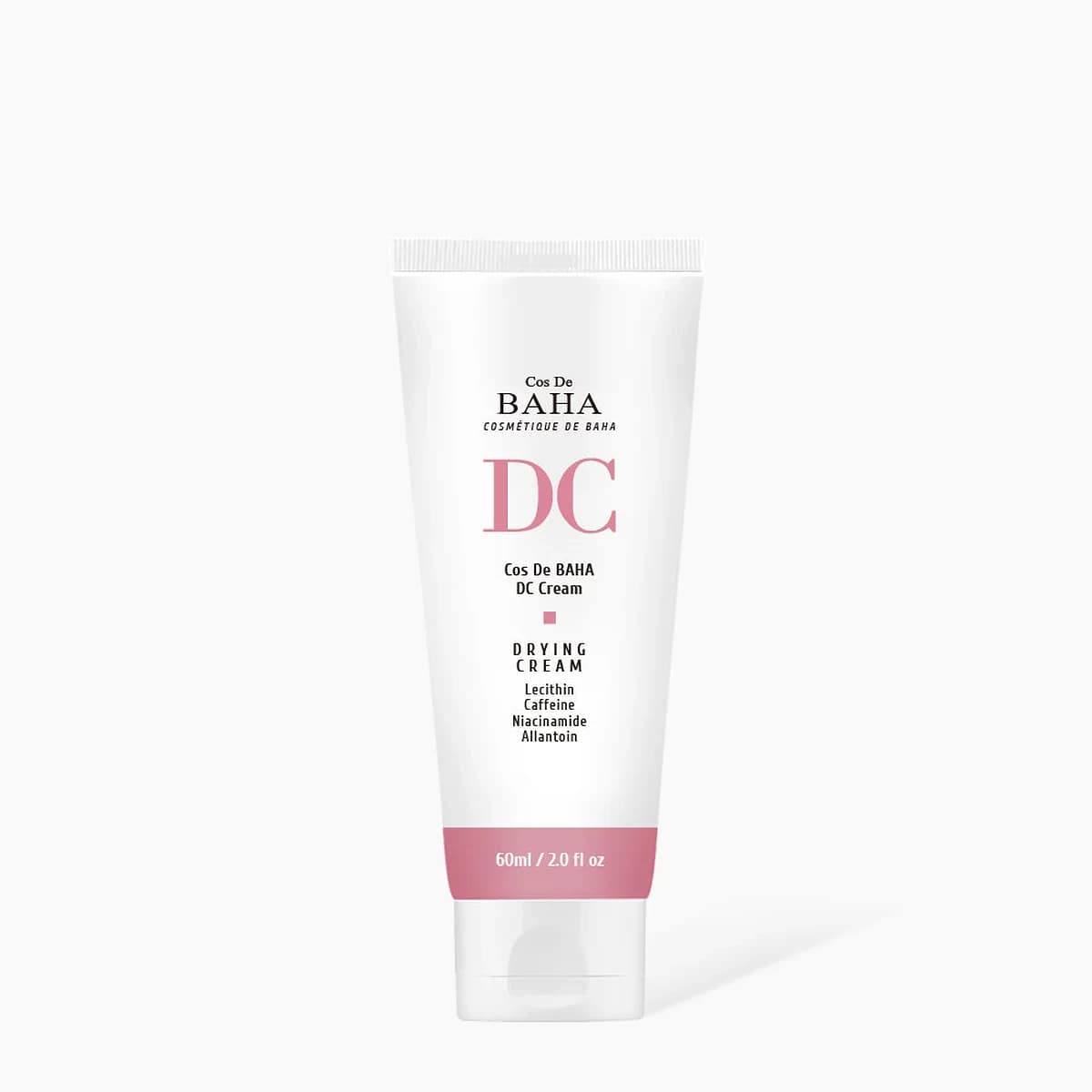 Cos de Baha Cos De BAHA Drying Cream for Face Sebum Control Oily Skin Moisturizer with Hydrogenated Lecithin + Niacinamide 5% - Silicon Free, Alcohol Free, Facial Skin Conditioning