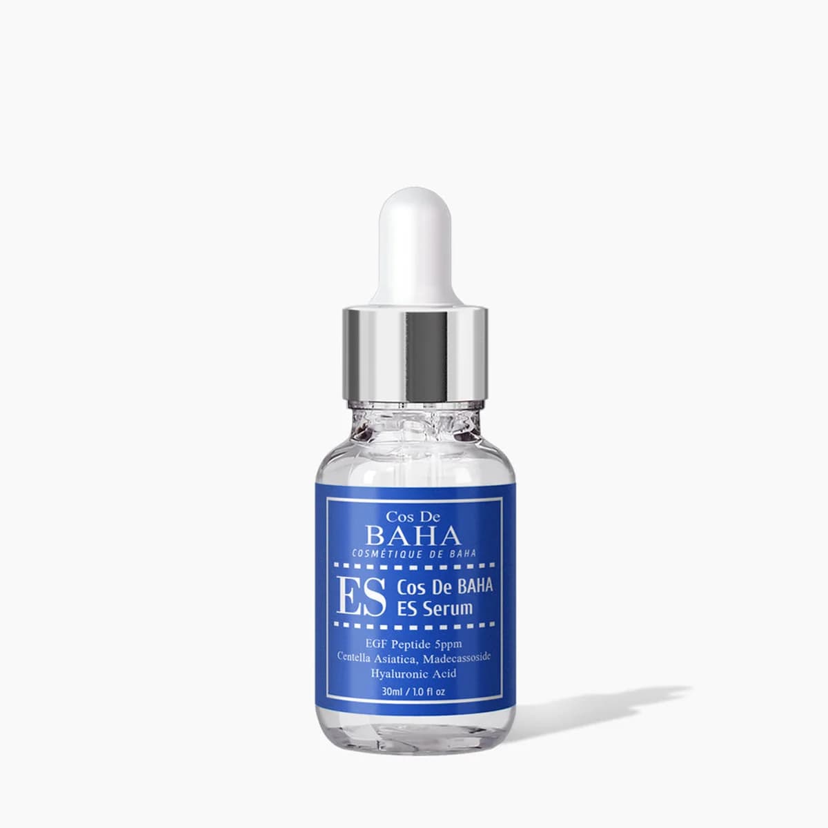 Cos de Baha EGF Peptide-Enriched Facial Serum with Cica (Centella Asiatica) - Hydrating & Soothing Formula for Revitalized Skin Appearance
