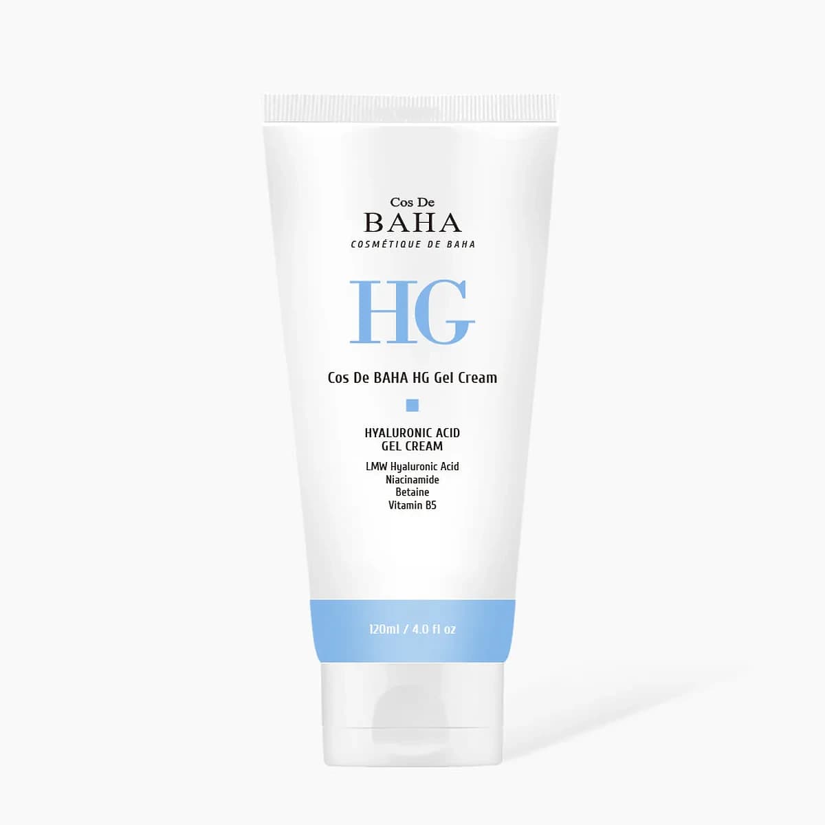 Cos de Baha Low Molecualr Weight (LMW) Hyaluronic Gel Cream - Multi-layer hydration, Skin elasticity enhancement, Brightening, Wrinkle improvement