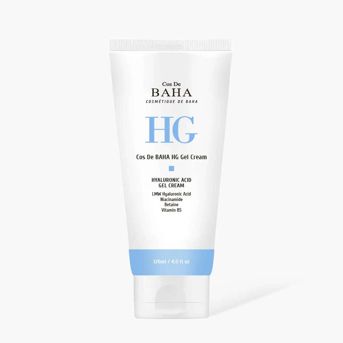 Cos de Baha Low Molecualr Weight (LMW) Hyaluronic Gel Cream - Multi-layer hydration, Skin elasticity enhancement, Brightening, Wrinkle improvement