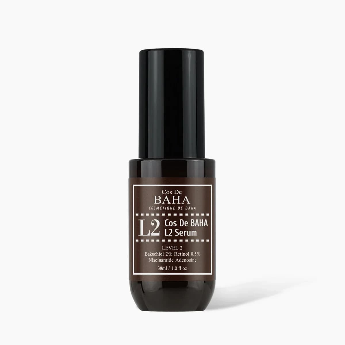 Cos de Baha Bakuchiol 2% Retinol 0.5% Niacinamide Vitamin E Serum with Niacinamide & Hyaluronic Acid - Hydrating Anti-Wrinkle Formula for Face - Plant Based Skincare for All Skin Types