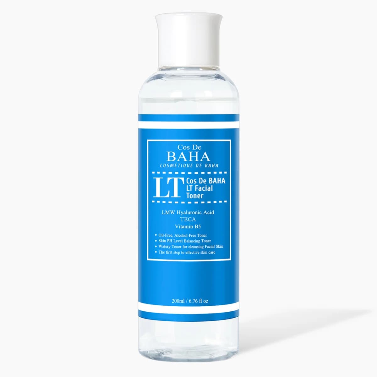 Cos de Baha Low Molecualr Weight (LMW) Hyaluronic Acid Facial Toner - Hydrating Facial Toner for Dehydrated Skin, Alcohol-Free Moisturizing Formula