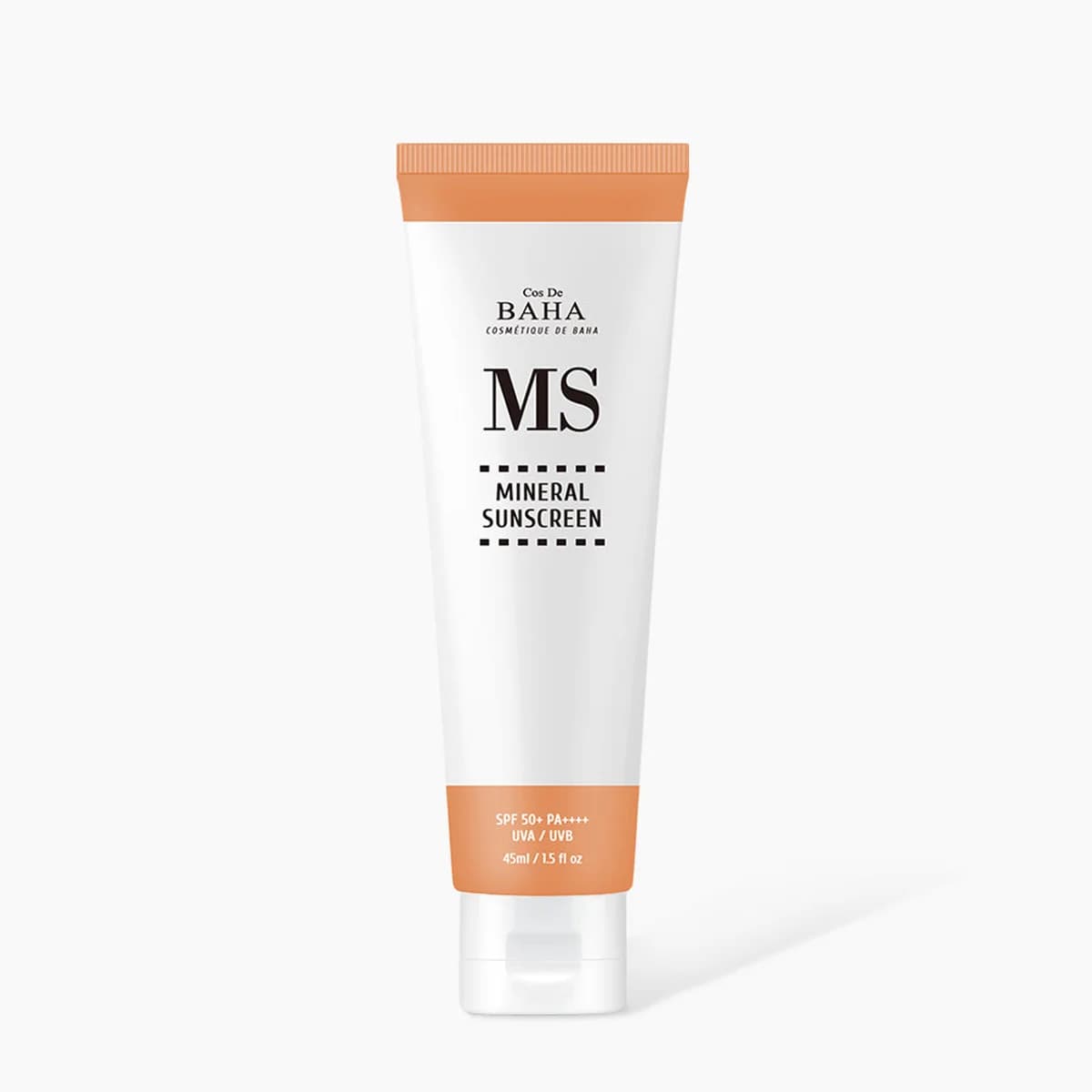 Cos de Baha Zinc Oxide Daily Face Protection Lotion - High-Level UV Defense, Gentle Mineral Formula for Sensitive Skin 45ml, 1.5 fl oz.
