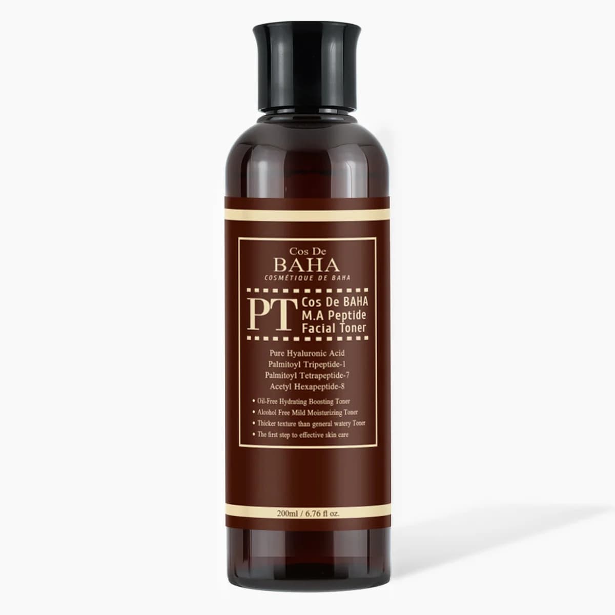 Cos de Baha Peptide Complex Facial Serum with Matrixyl 3000 & Argireline for Face/Neck - Deep Wrinkles, Heals and Repairs Skin, for Face 200ml / 6.76 fl oz.