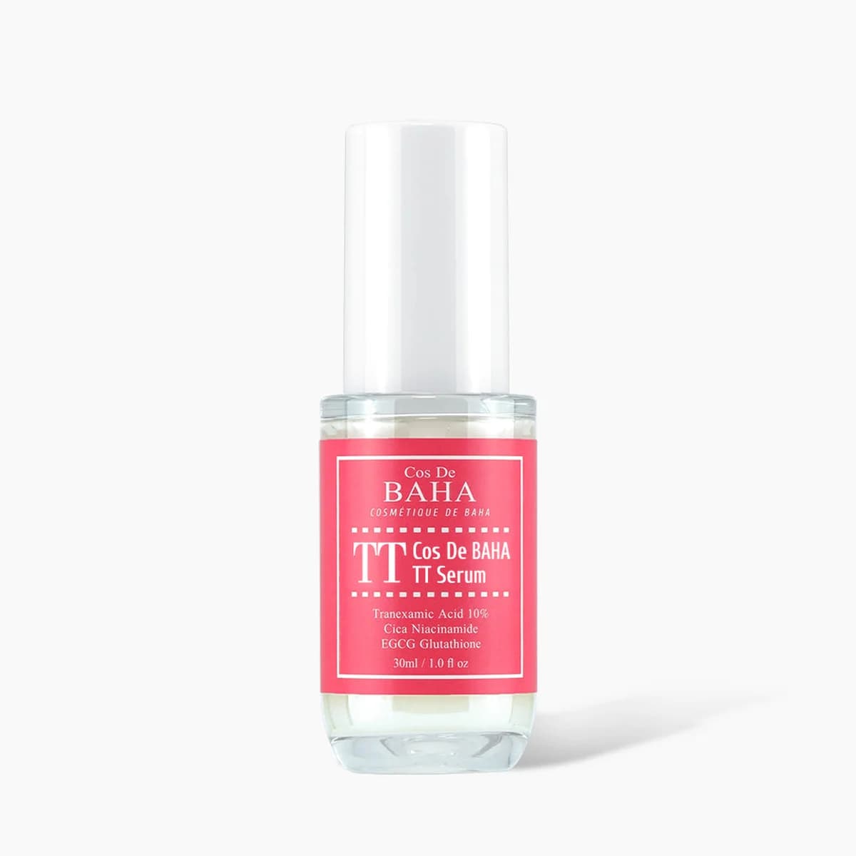 Cos de Baha Tranexamic Acid 10% Niacinamide 2% Cica EGCG Glutathione Serum - Calming & Soothing, Skin Tone Improvement, Hyperpigmentation Reduction