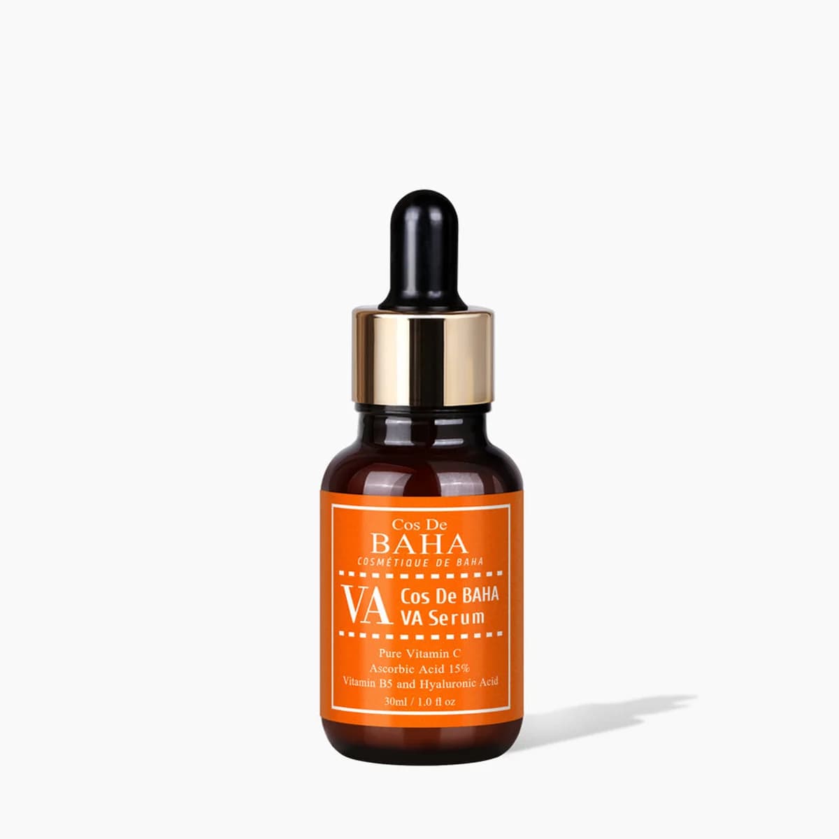 Cos de Baha Vitamin C 15% Arbutin 2% B5 Hyaluronic Acid Serum for Face - Powerful antioxidant, Enhances skin elasticityReduces wrinkles