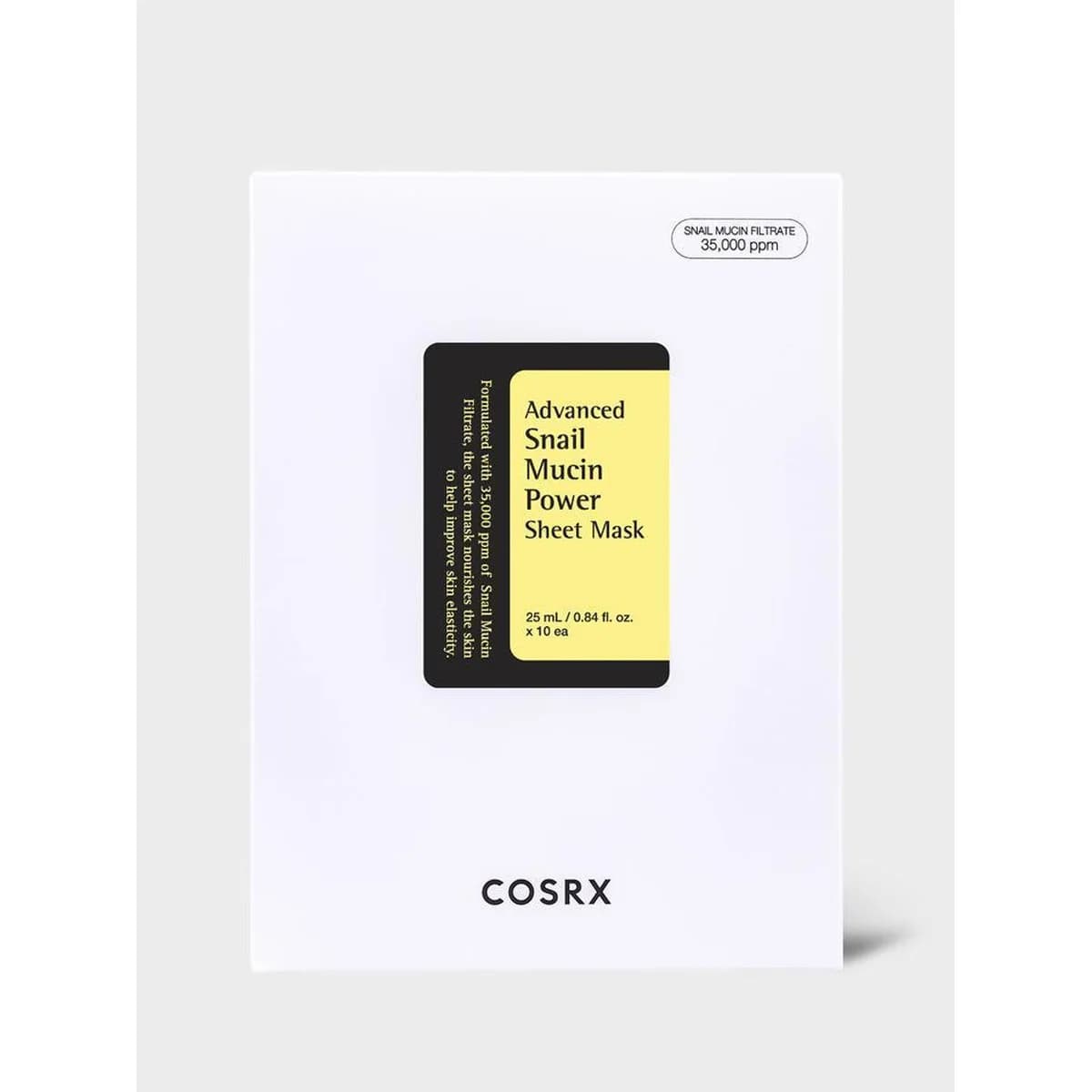COSRX Advanced Snail Mucin Power Sheet Mask 10 Sheets - 10-sheets