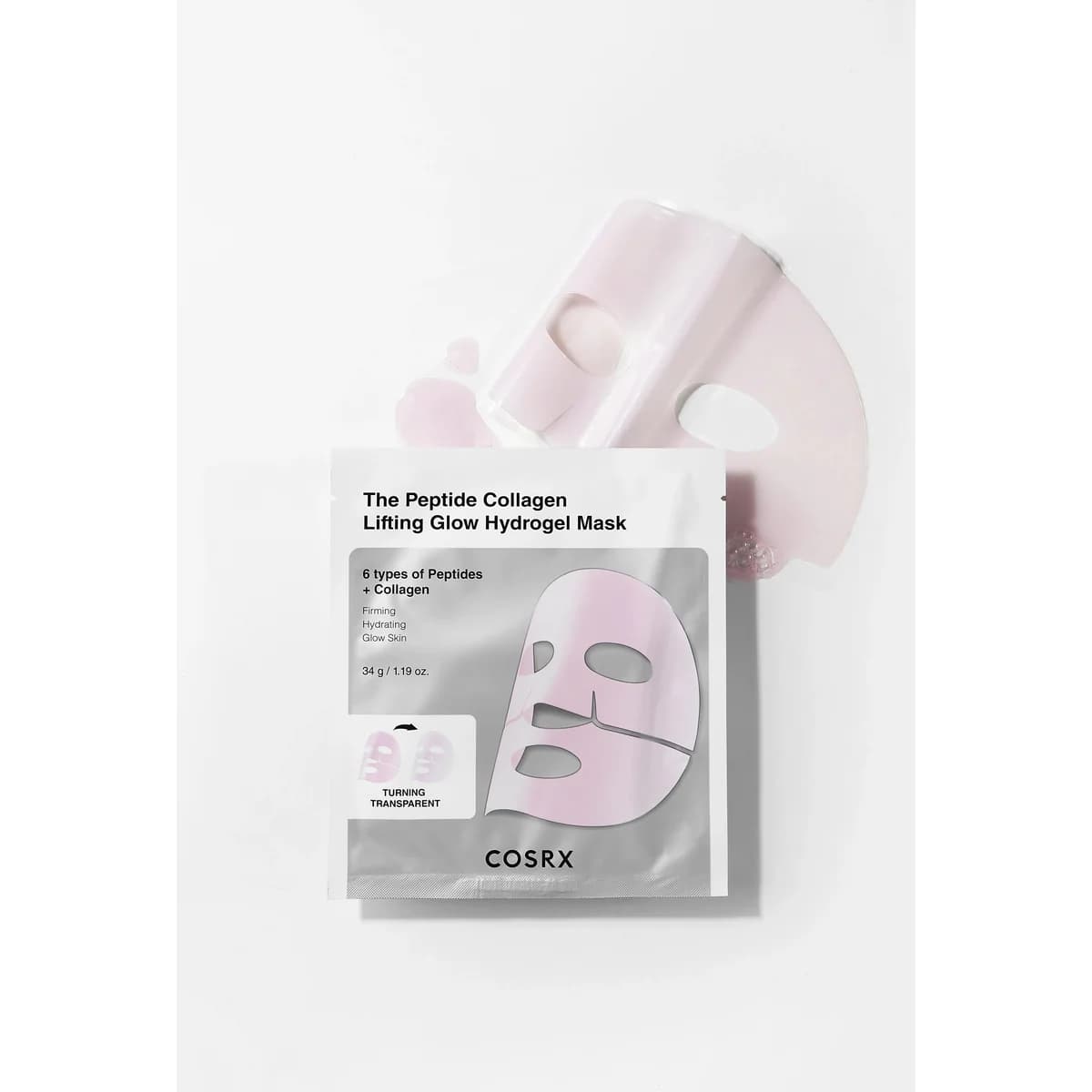 COSRX The Peptide Collagen Lifting Glow Hydrogel Mask - 1ea