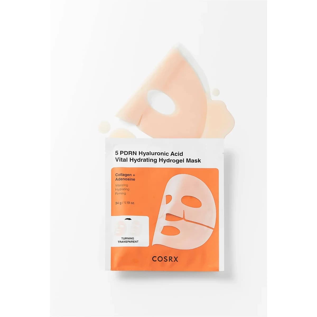COSRX 5 PDRN Hyaluronic Acid Vital Hydrating Hydrogel Mask - 1ea