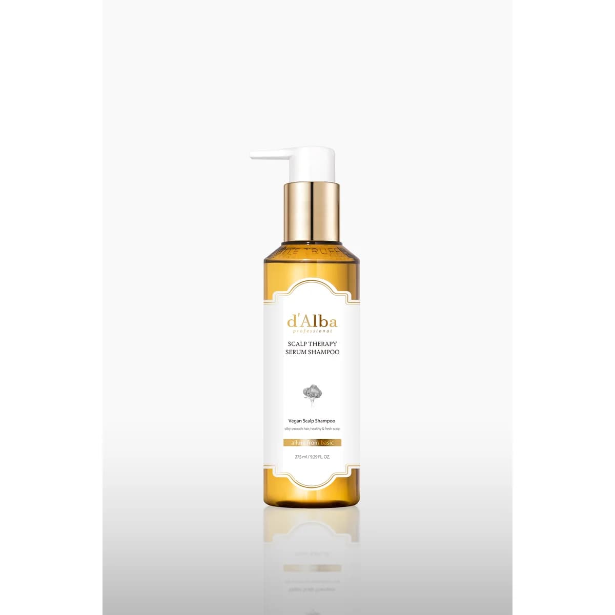 d'Alba Italian White Truffle Scalp Repairing Therapy Shampoo 275ml - 275ml