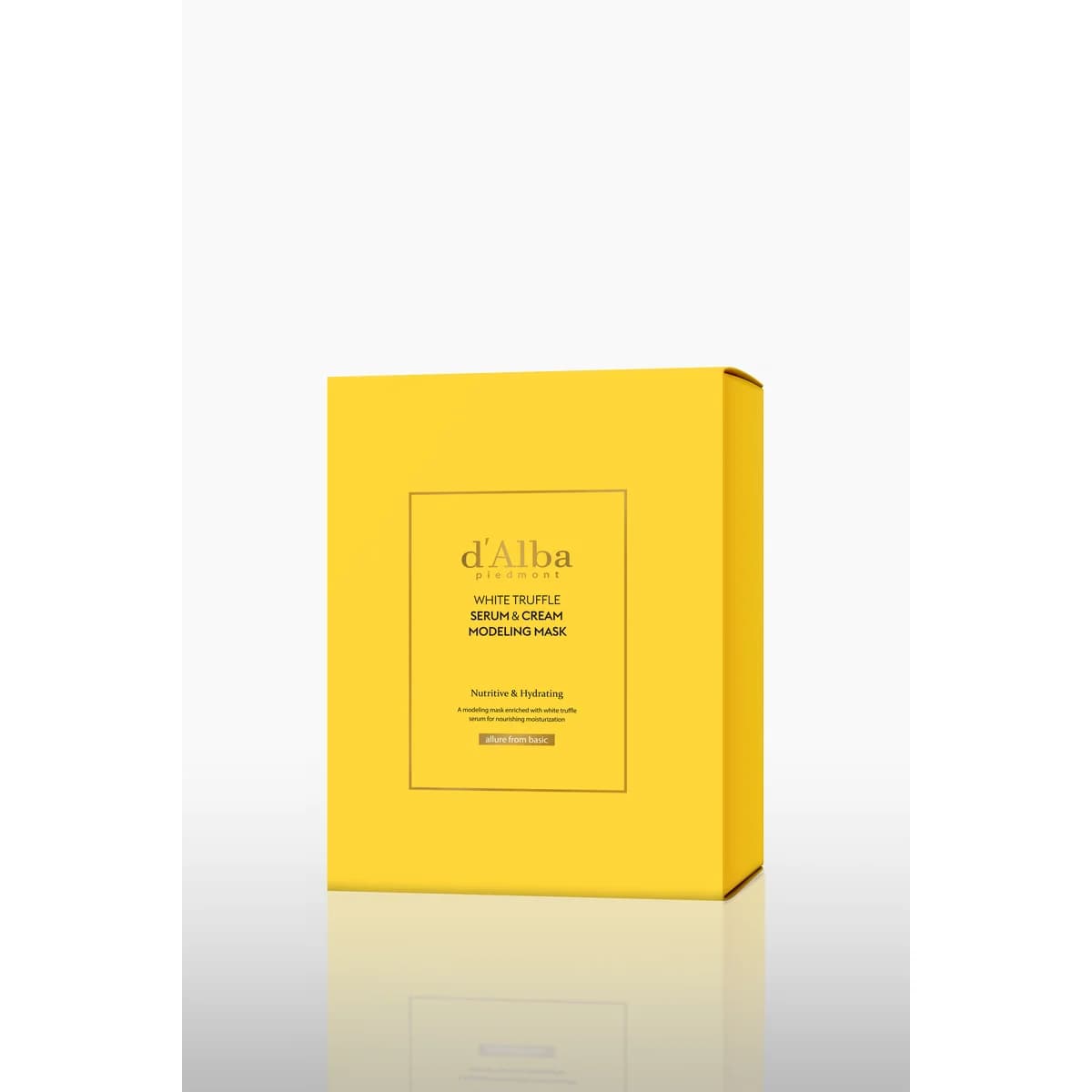 d'Alba White Truffle Serum & Cream Modeling Mask (Nutritive/Hydrating)