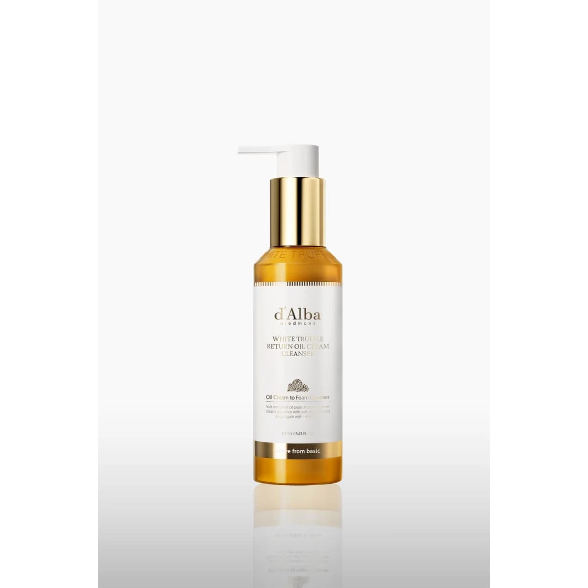 d'Alba White Truffle Return Oil Cream Cleanser 160ml - 160ml