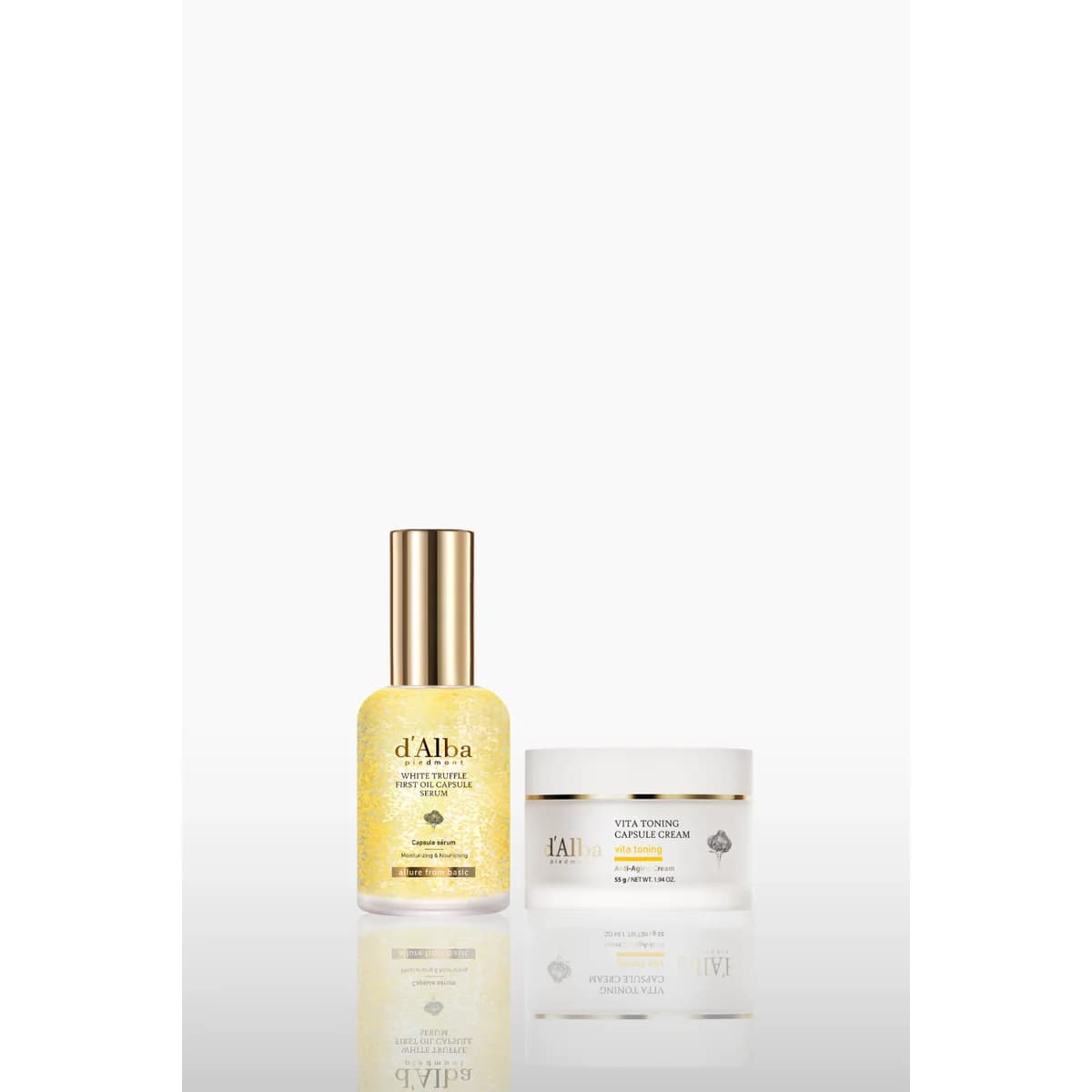 d'Alba Capsule Serum & Vita Toning Capsule Cream
