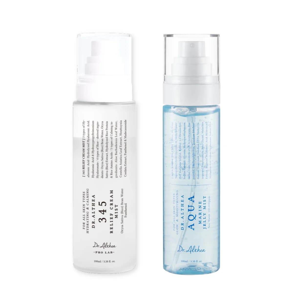 dr. althea Relief & Glow Mist Duo