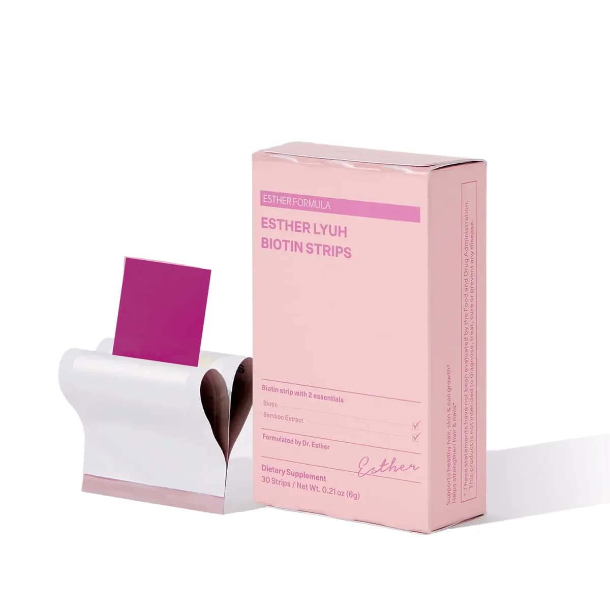 esther formula Biotin 30 Strips - 6-packs-180-ct