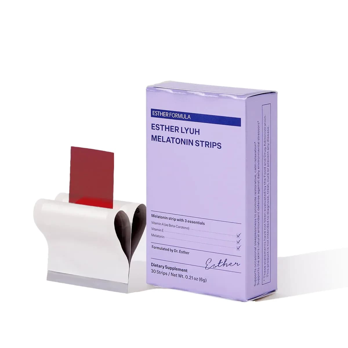esther formula Melatonin 30 Strips - 3-packs-90-ct