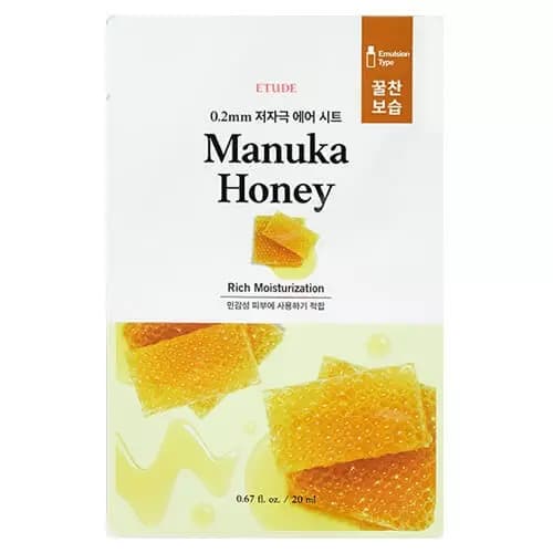 ETUDE 0.2 Therapy Air Mask Manuk Honey 20ml