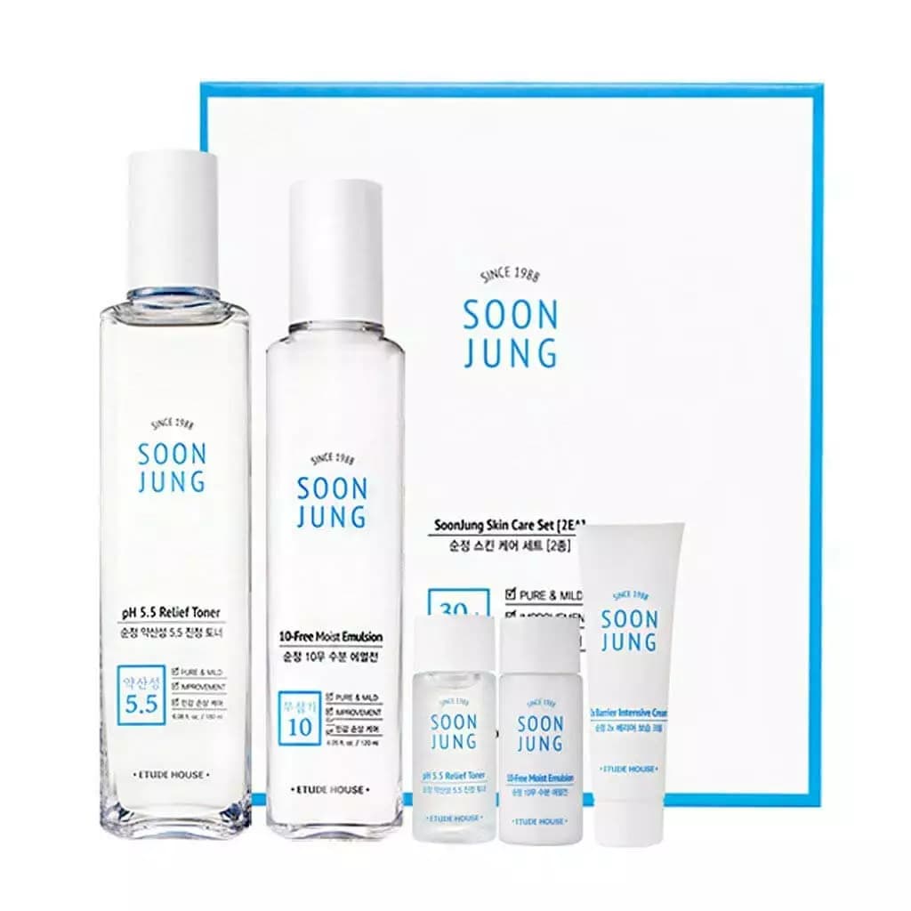 ETUDE SoonJung Skin Care Set [2EA]