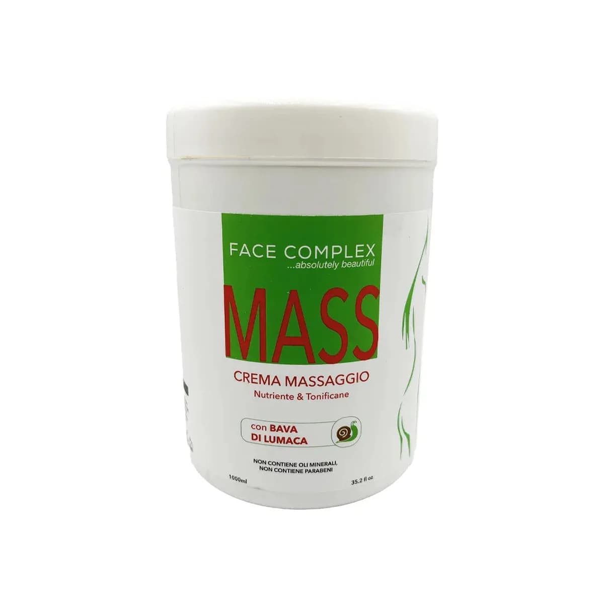 Face Complex crema massaggio Nutriente e Tonificante  1kg