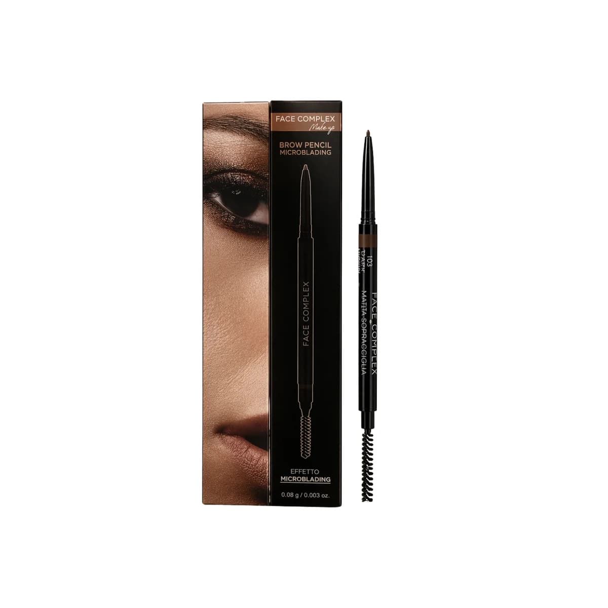 Face Complex BROW PENCIL MICROBLADING 103 BLACK BROWN