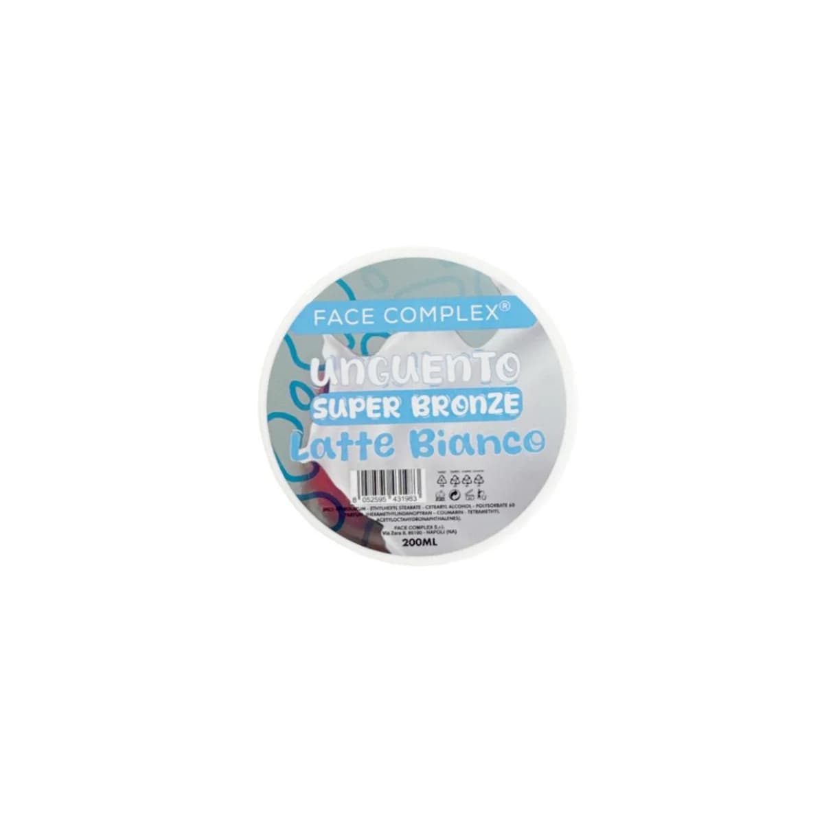 Face Complex UNGUENTO SUPER BRONZE LATTE BIANCO 200ML