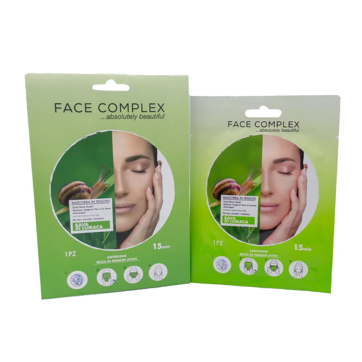 Face Complex maschera in tessuto Bava di lumaca 28gr