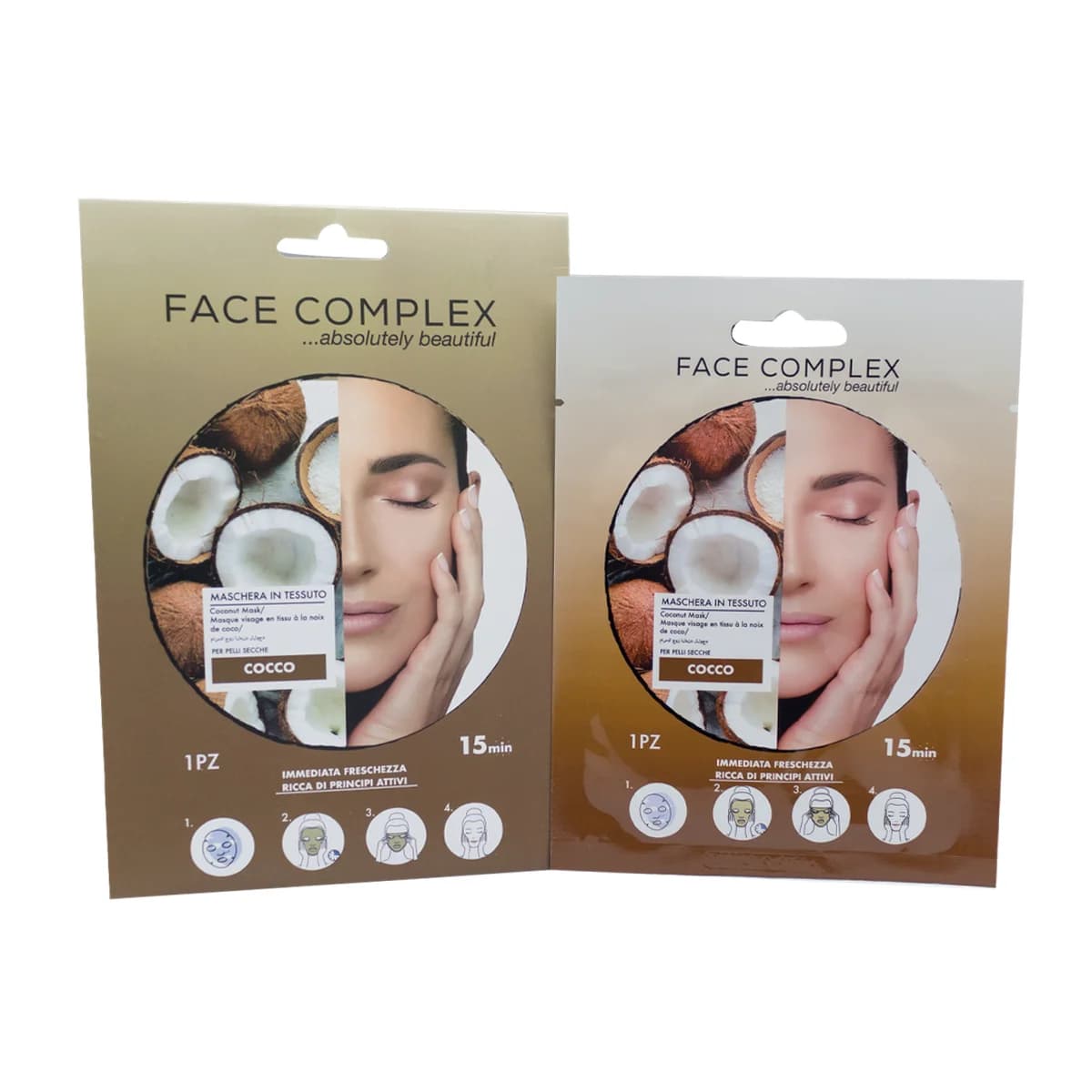 Face Complex maschera in tessuto Cocco 28gr