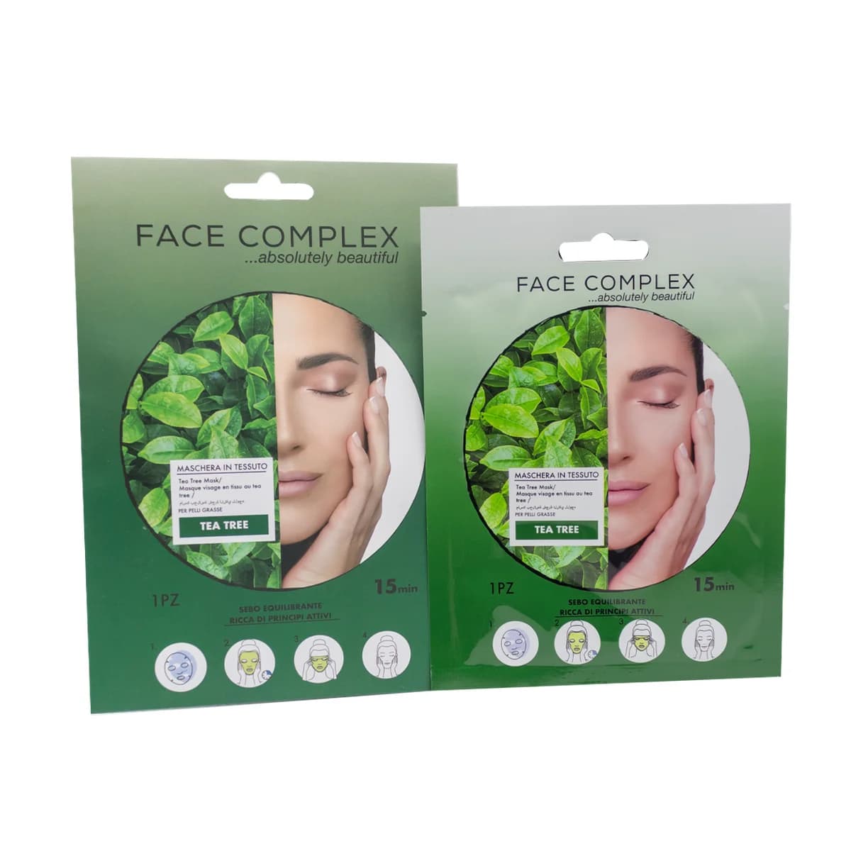Face Complex maschera in tessuto Tea tree 28gr