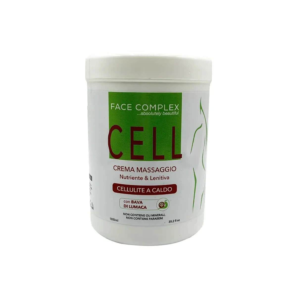 Face Complex crema cellulite a caldo 1kg
