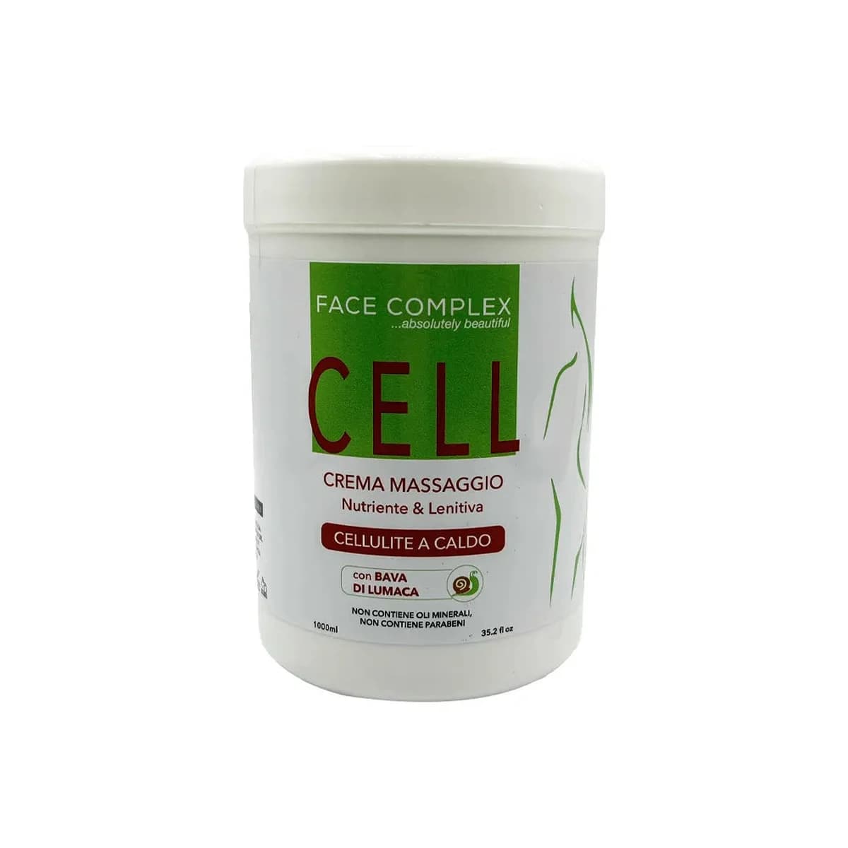 Face Complex crema cellulite a caldo 1kg