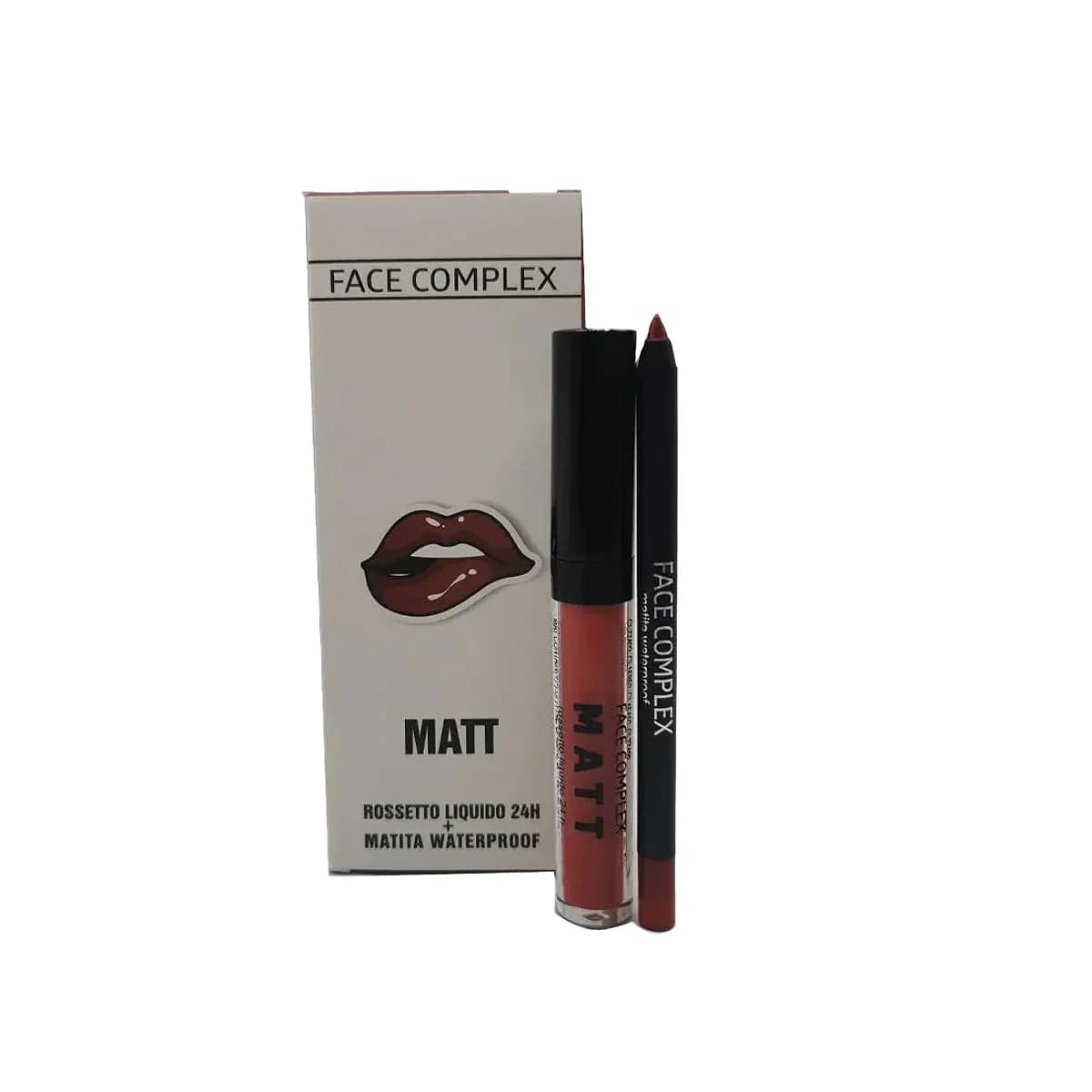 Face Complex Lip Tint + Waterproof Lip Pencil WP 19