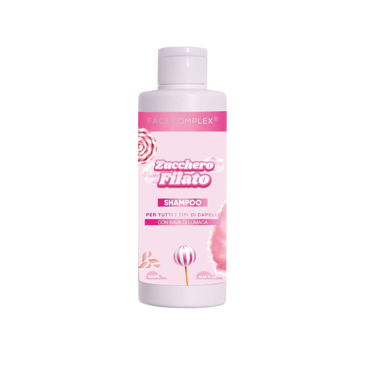 Face Complex Shampoo Capelli Zucchero Filato  E Bava 500 ml