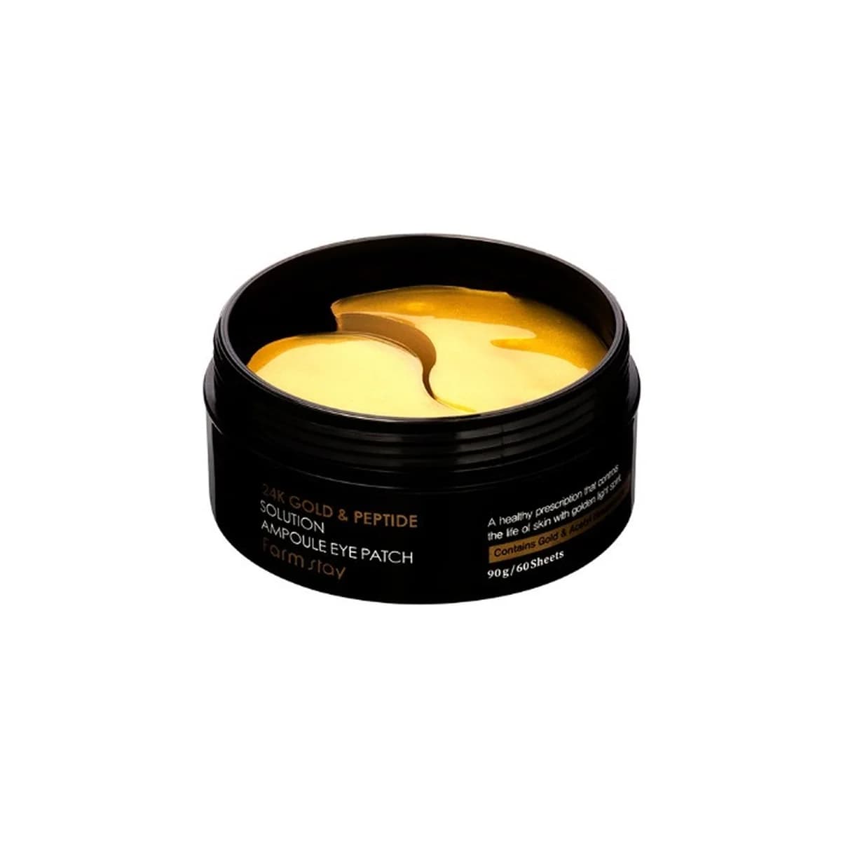 farmstay 24k Gold & Peptide Solution Ampoule Eye Patch