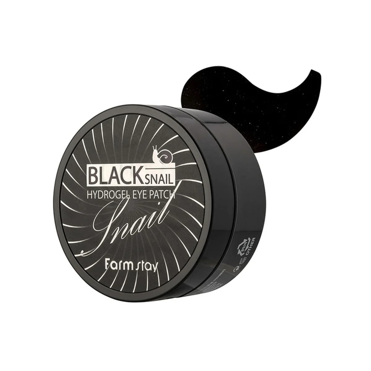farmstay Black Snail Hydrogel Eye Patch