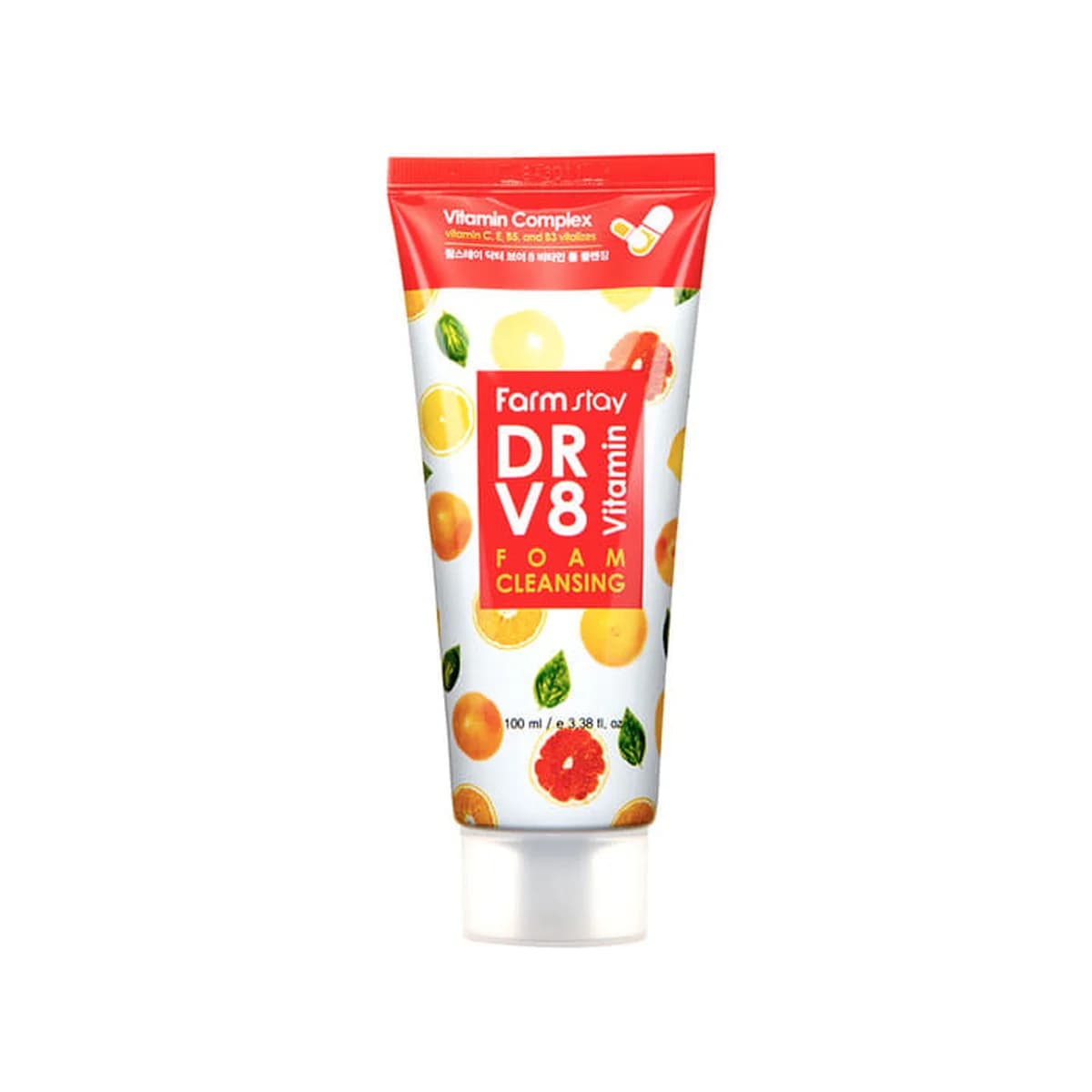 farmstay Dr. V8 Vitamin Foam Cleansing