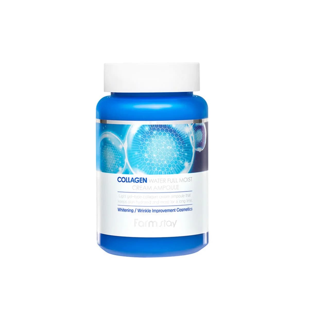 farmstay Collagen Water Full Moist Cream Ampoule - 250ml