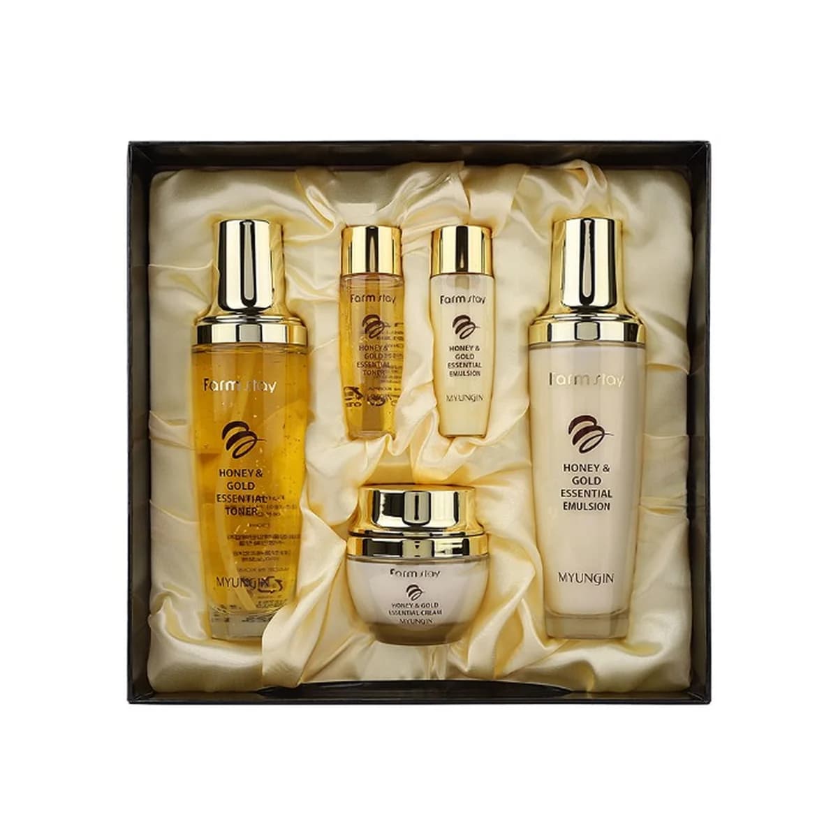 farmstay Honey and Gold Skin Care 3-Piece Set