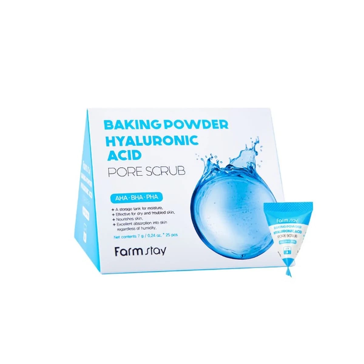farmstay Baking Powder Hyaluronic Acid Pore Scrub