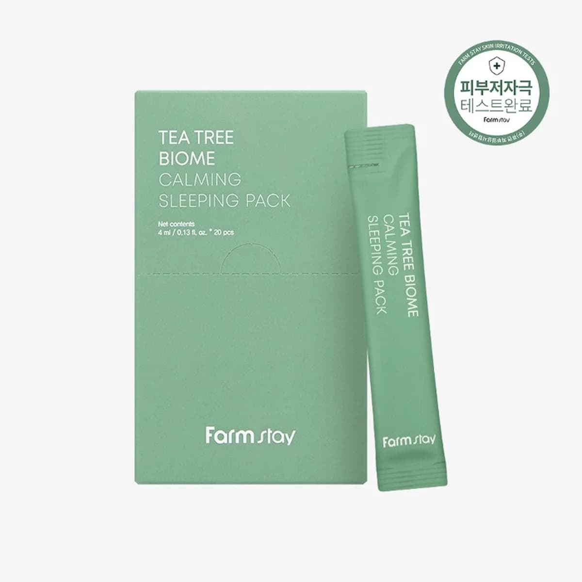 farmstay Tea Tree Biome Calming Sleeping Pack