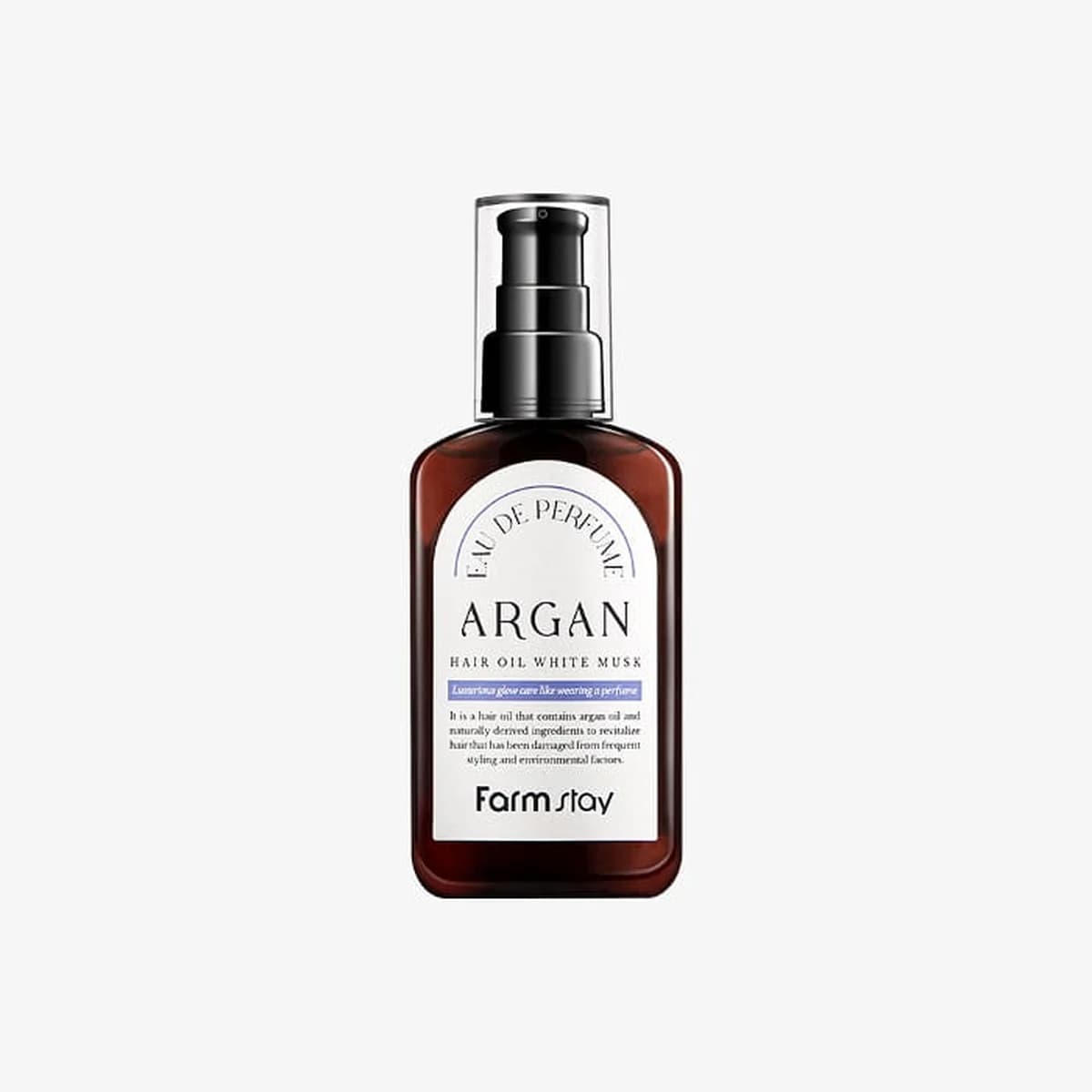 farmstay EAU DE Perfume Argan Hair Oil White Musk - 100ml