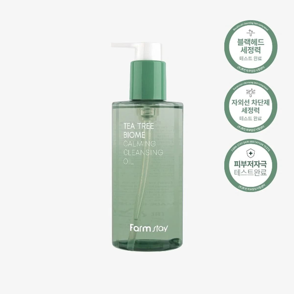 farmstay Tea Tree Biome Calming Cleansing Oil - 250ml