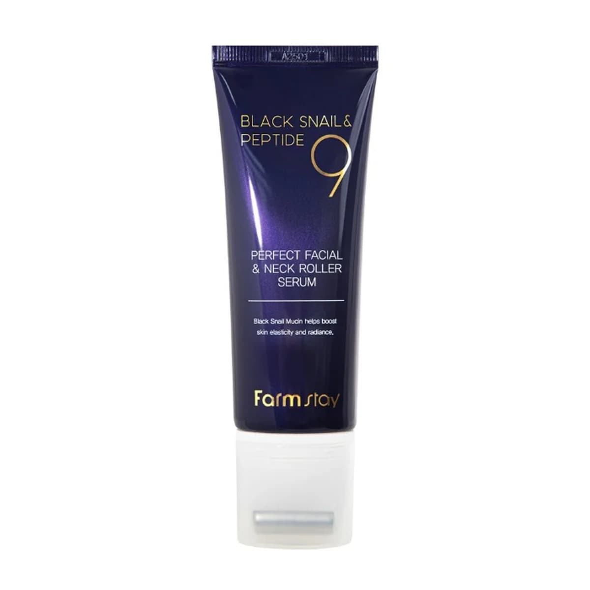 farmstay Black Snail & Peptide 9 Perfect Facial & Neck Roller Serum - 100ml