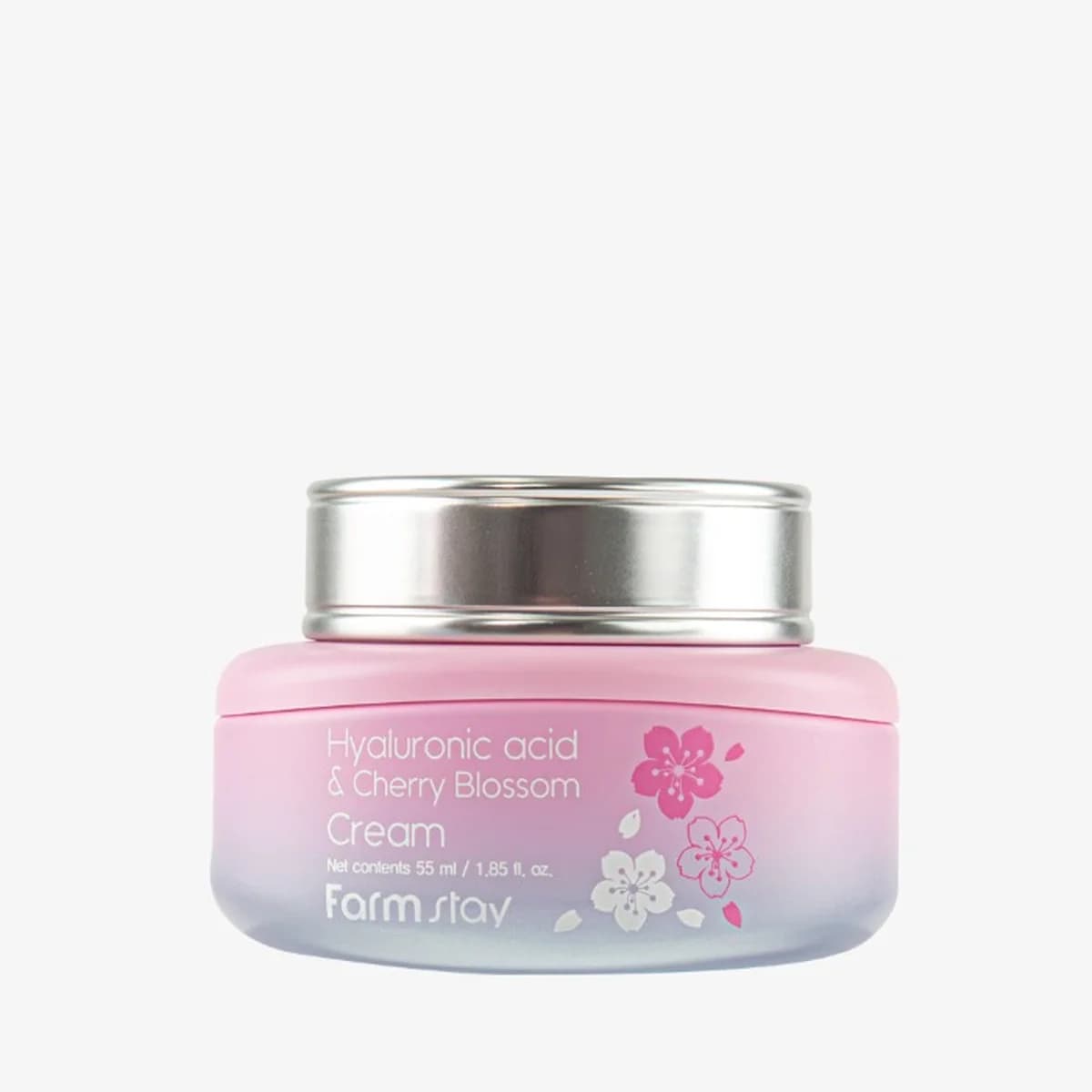 farmstay Hyaluronic Acid & Cherry Blossom Cream - 55ml