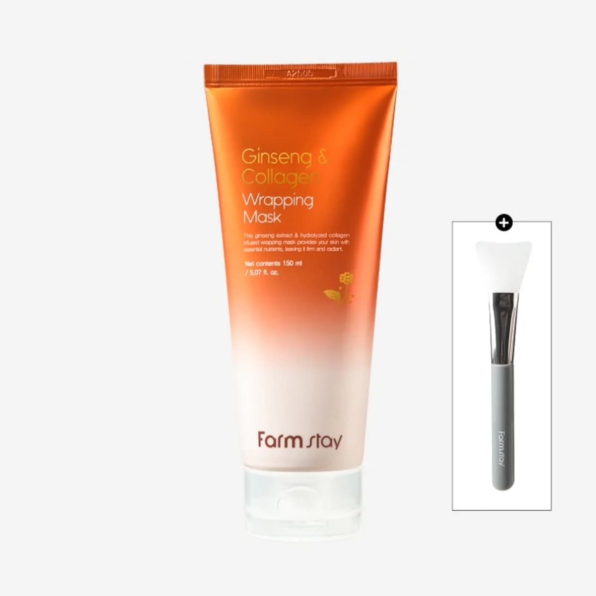 farmstay Ginseng & Collagen Wrapping Mask - 150ml